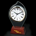 Flame Shape Desktop Glass Alarm Clock